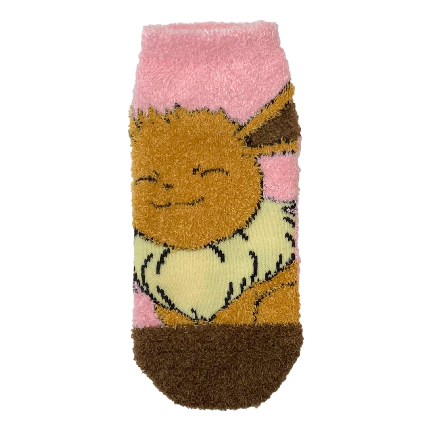 Pokemon Center Original Fluffy Socks Eevee Up (23-25cm)