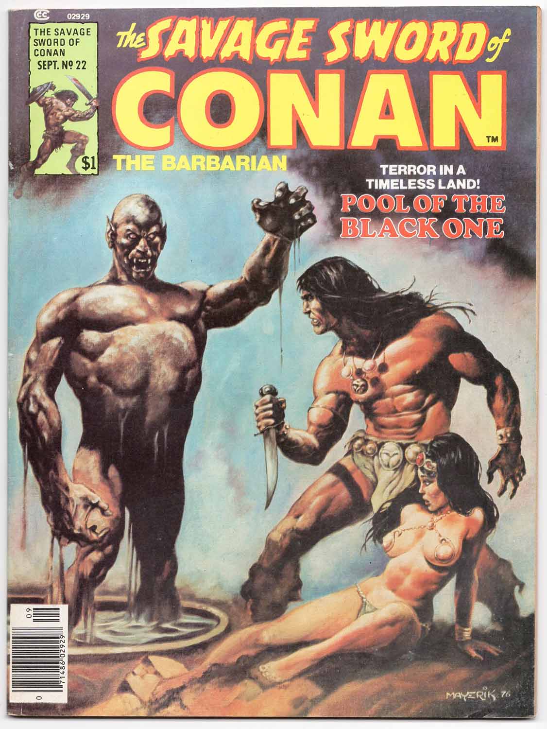 Savage Sword of Conan the Barbarian #22