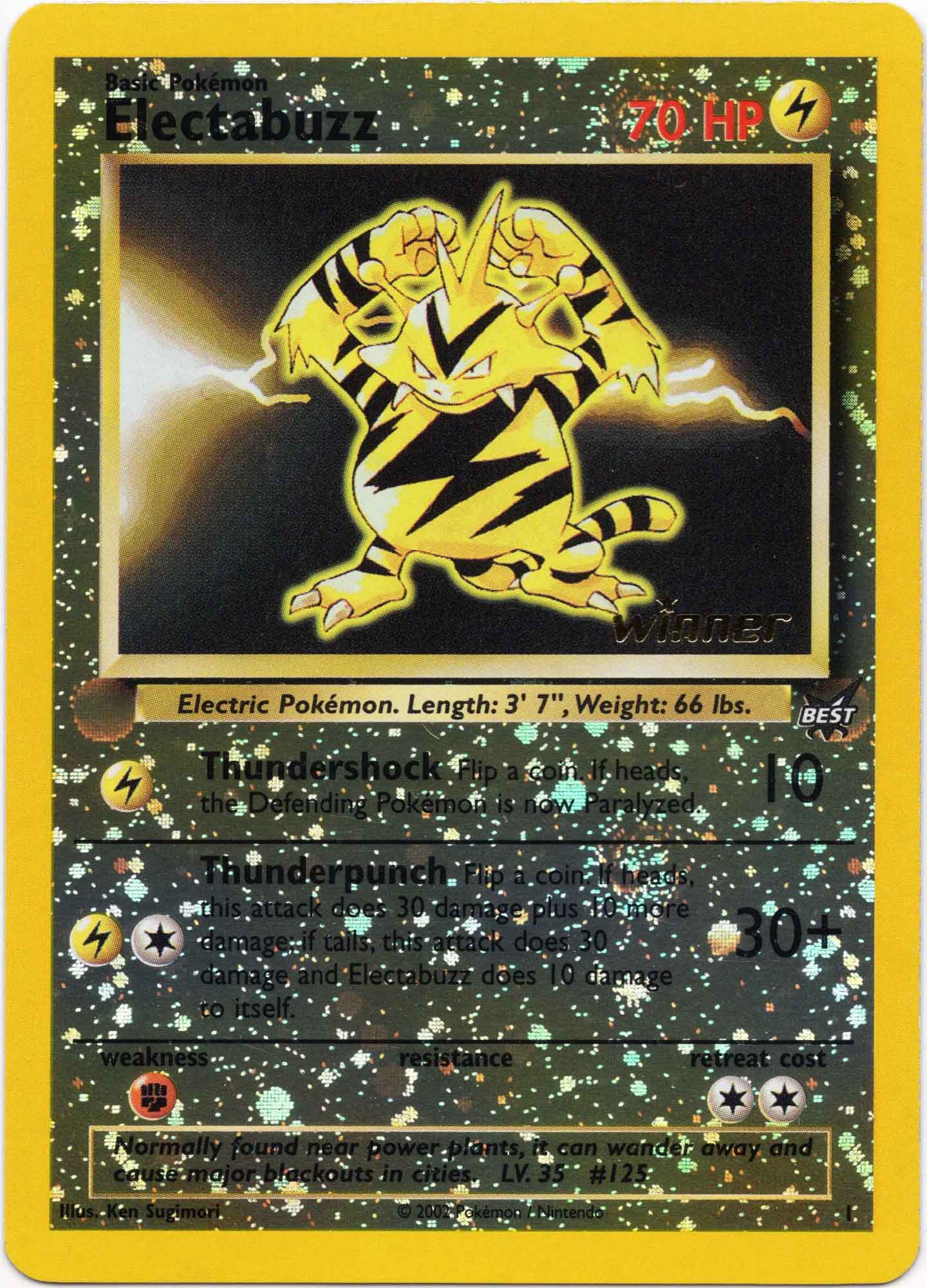Electabuzz 1 - Pokémon TCG