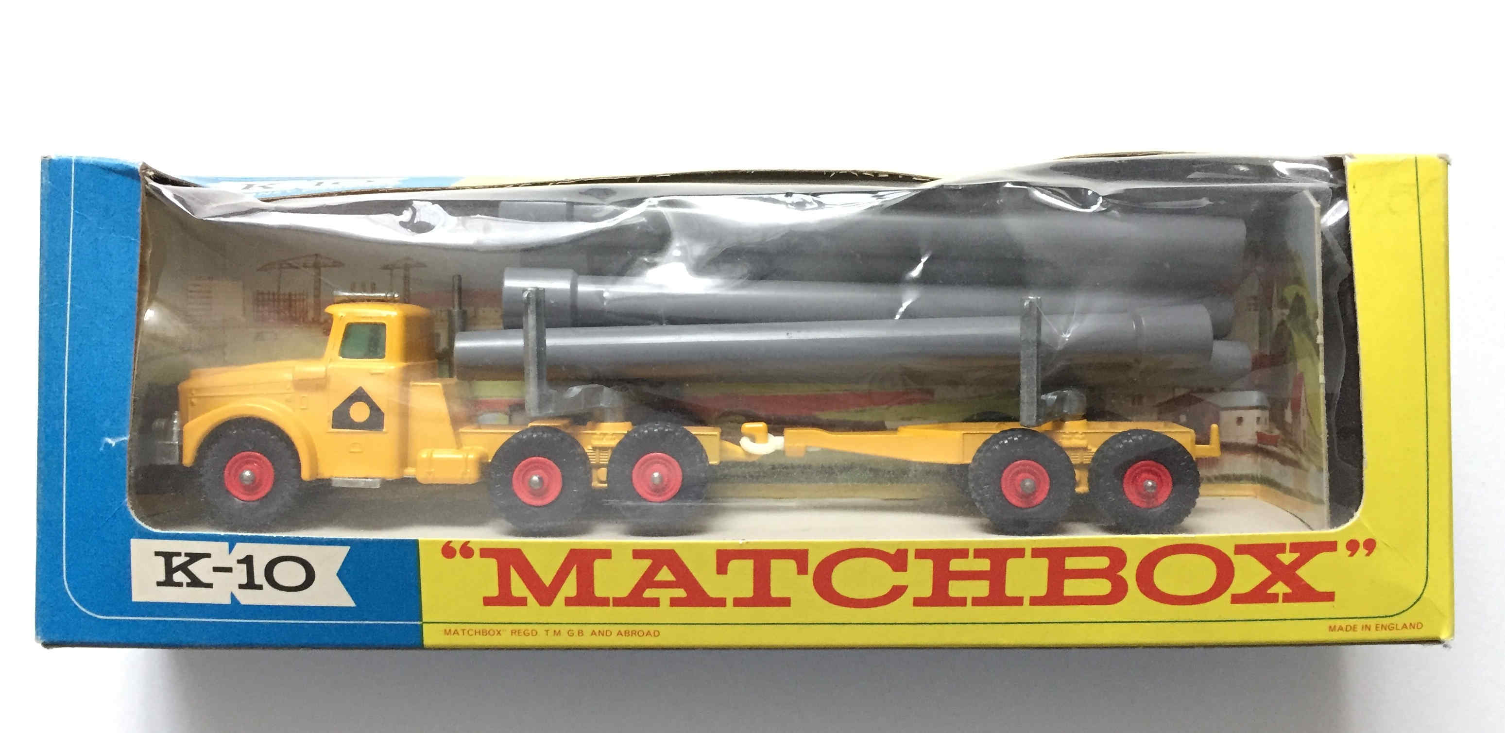 Matchbox Pipe Truck K-10 1960er