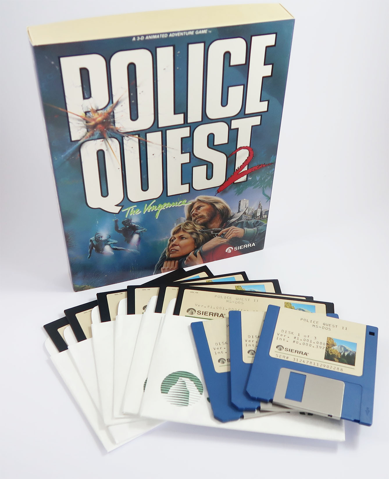 Police Quest 2 Original PC Game 1988