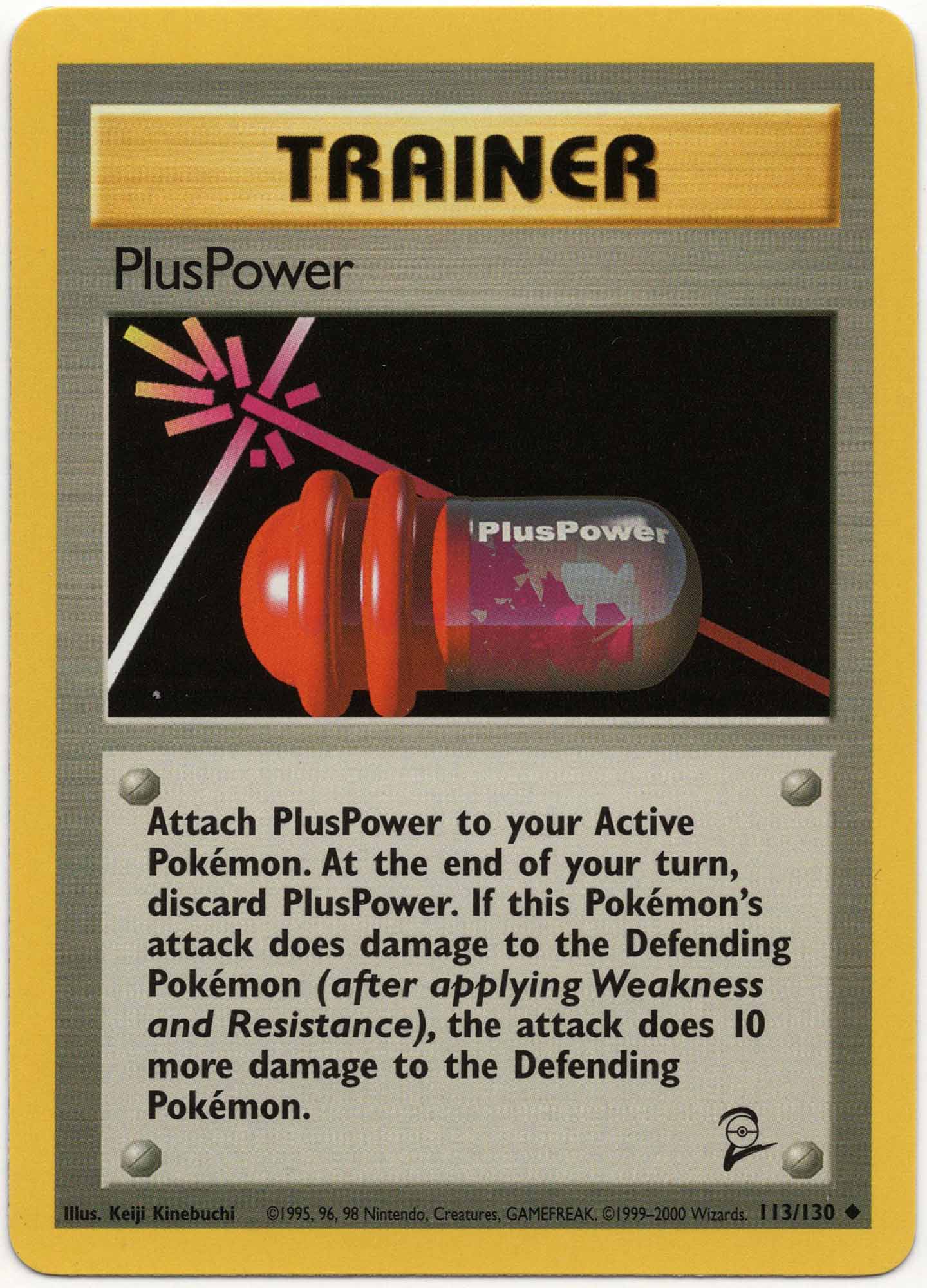 PlusPower - 113/130 - Pokémon TCG