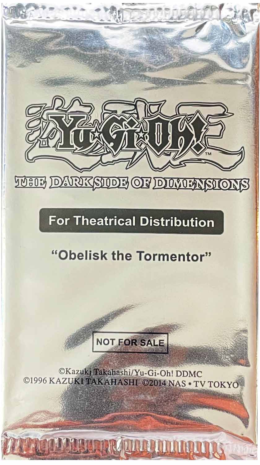 Yu-Gi-Oh! The Darkside of Dimensions Obelisk the Tormentor Promo Pack Sealed (2016) - EN