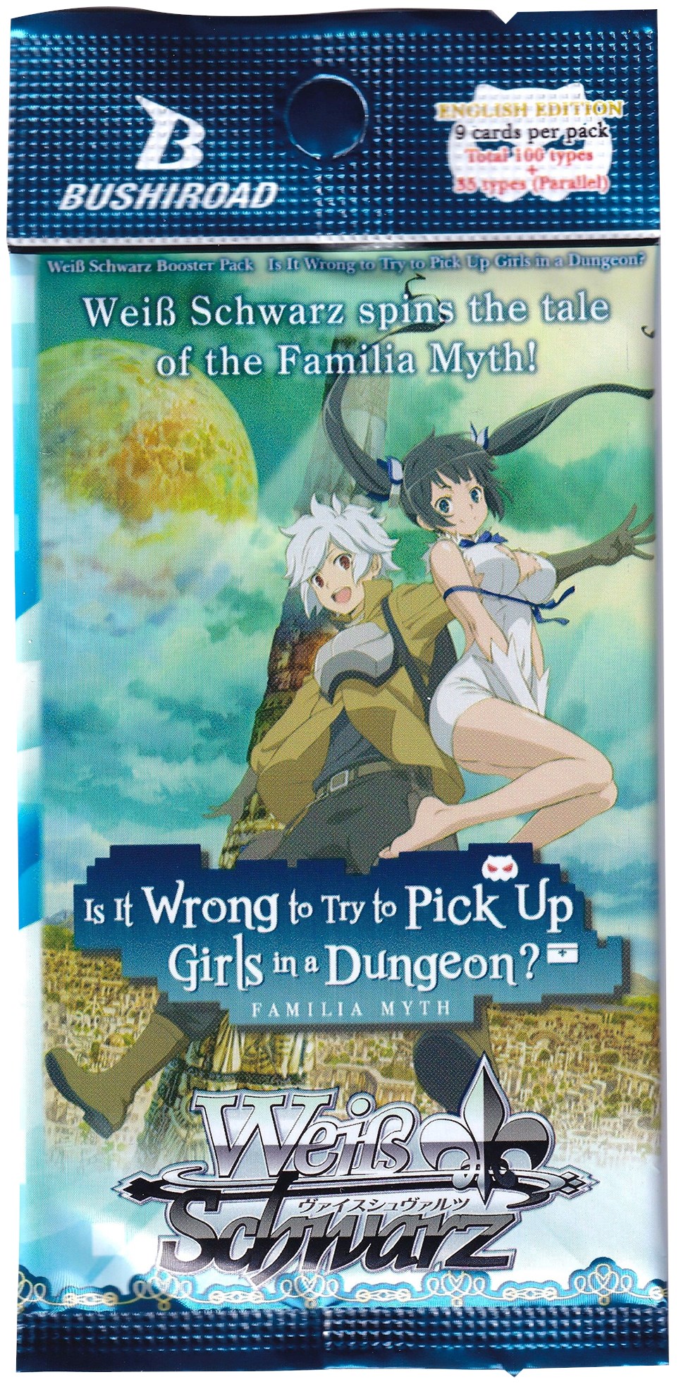 Is It Wrong to Try to Pick Up Girls in a Dungeon Booster - Weiss Schwarz TCG - EN