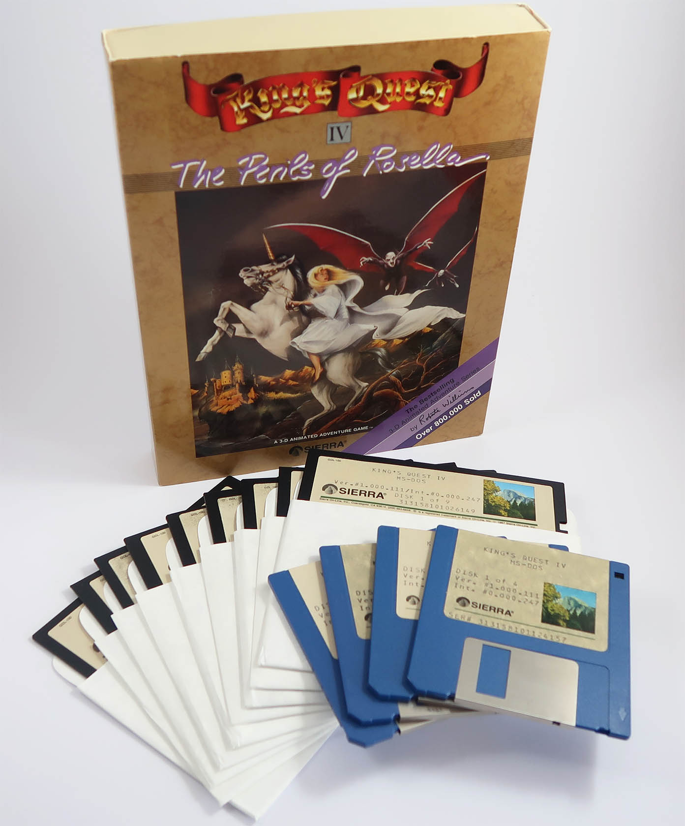 King's Quest 4 Original PC Game 1988