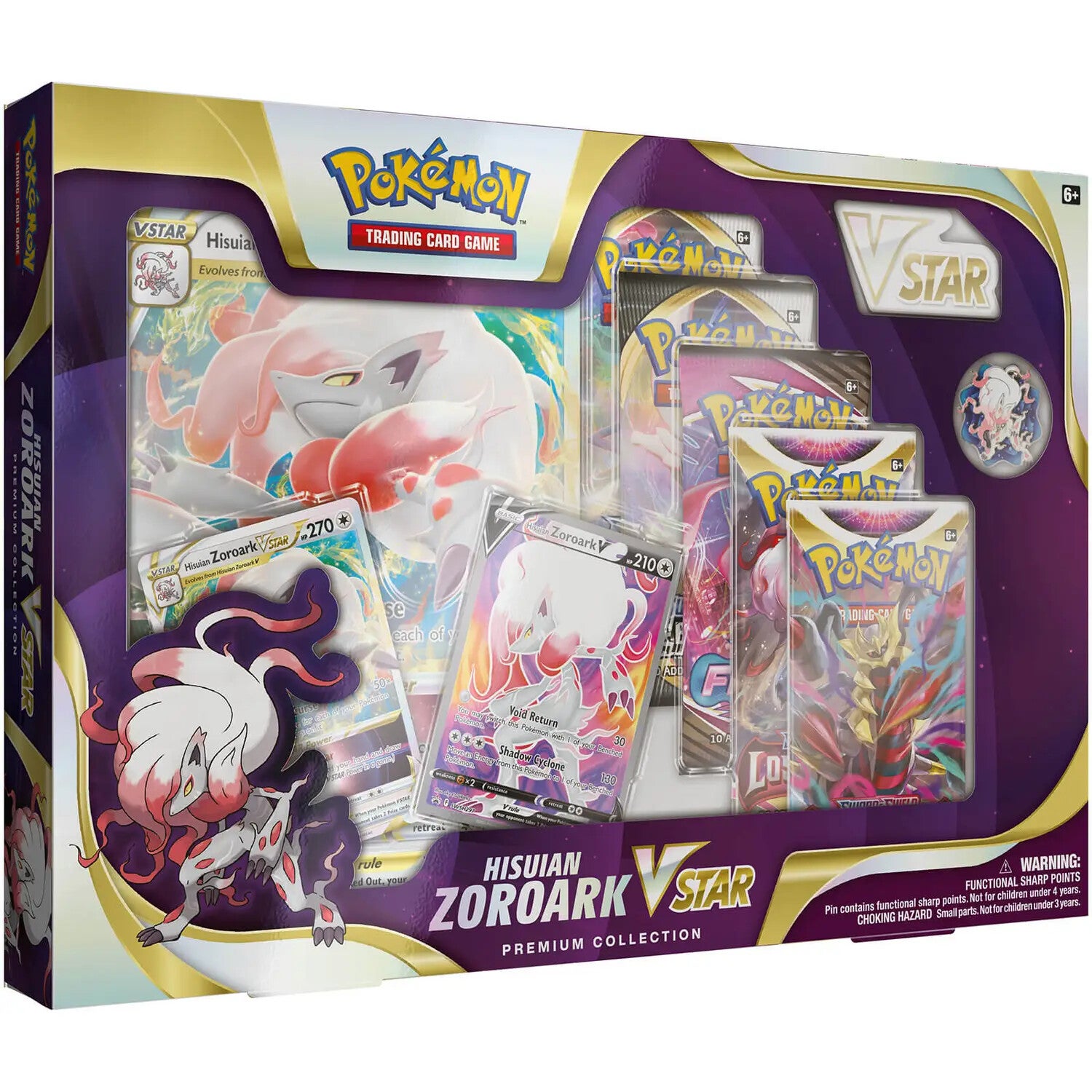 Pokémon Hisuian Zoroark VSTAR Premium Collection Box - EN