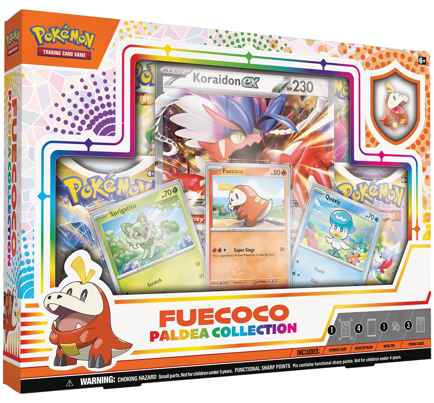 Pokémon Fuecoco Paldea Collection Box - EN