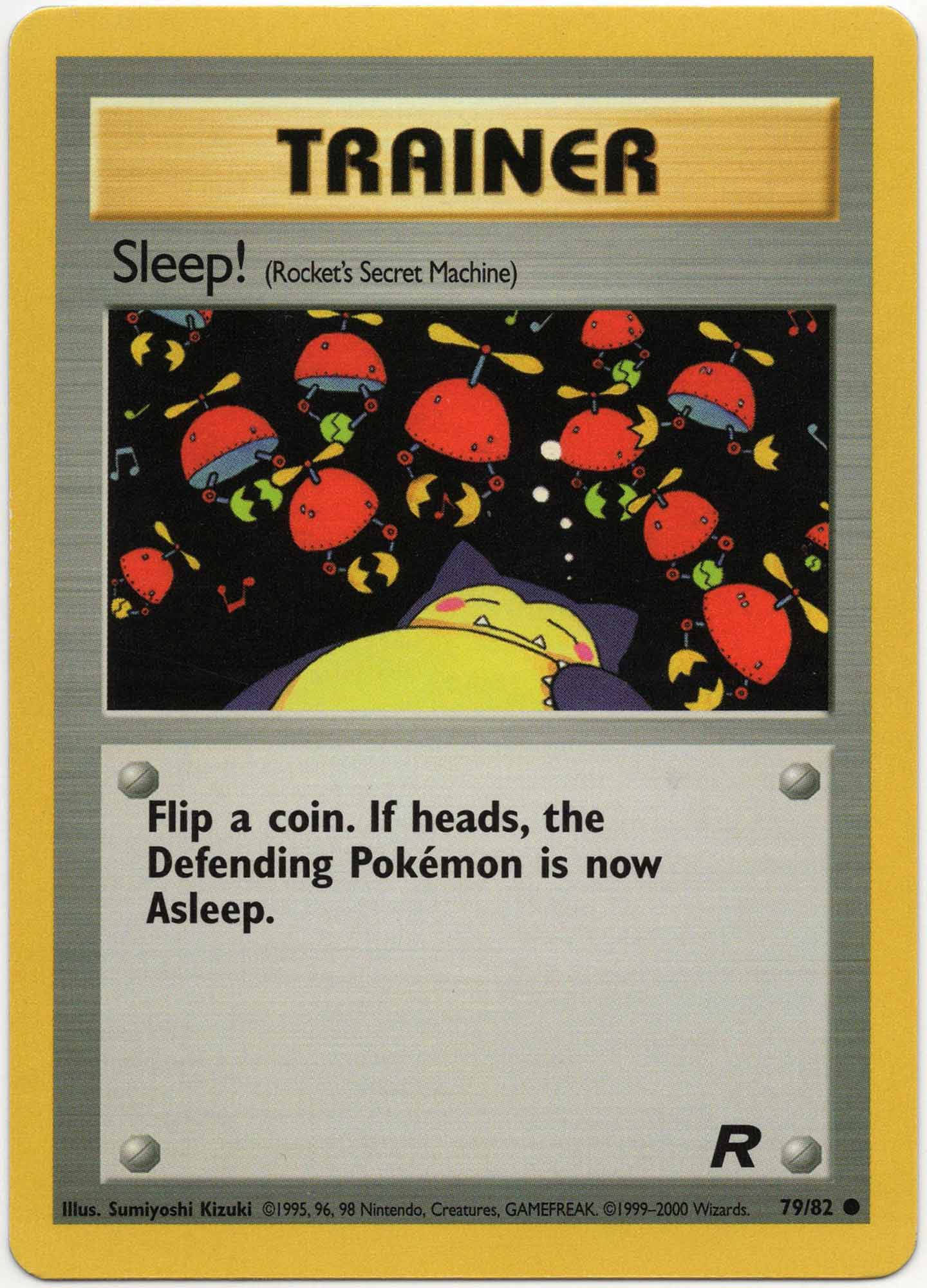 Sleep! - 79/82 - Pokémon TCG