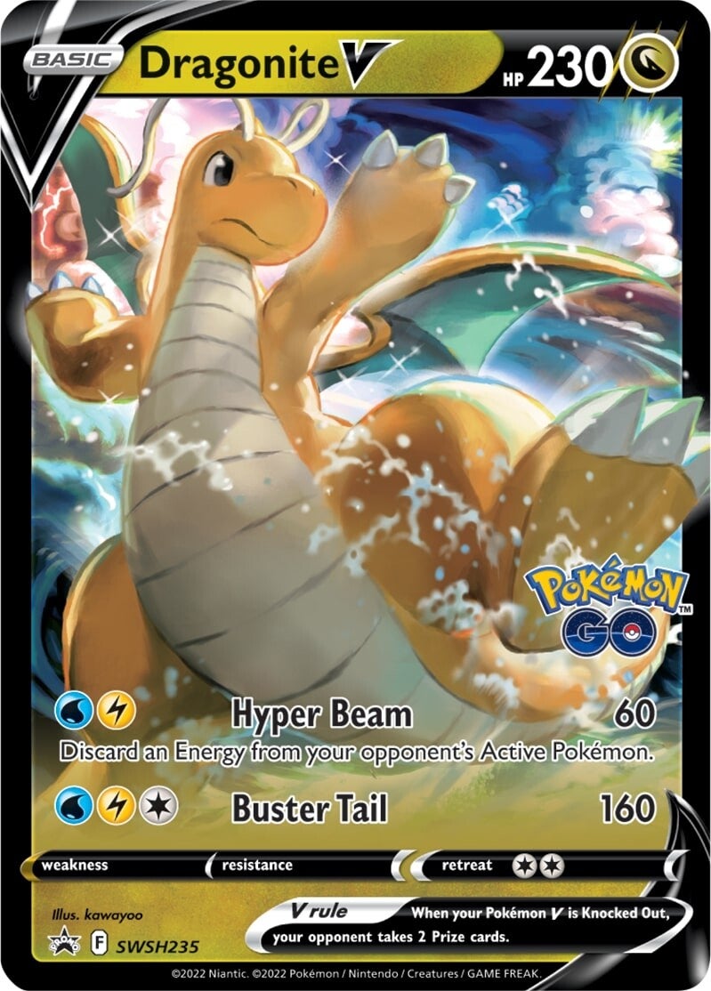 Pokémon GO Premier Deck Holder Collection Dragonite VSTAR Collection Box - EN