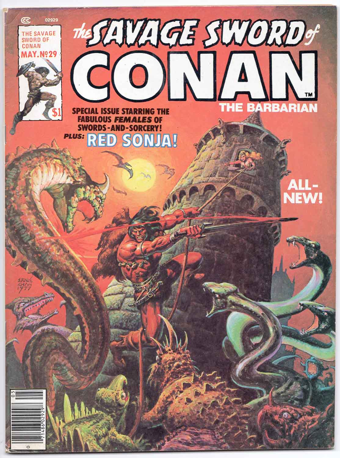 Savage Sword of Conan the Barbarian #29