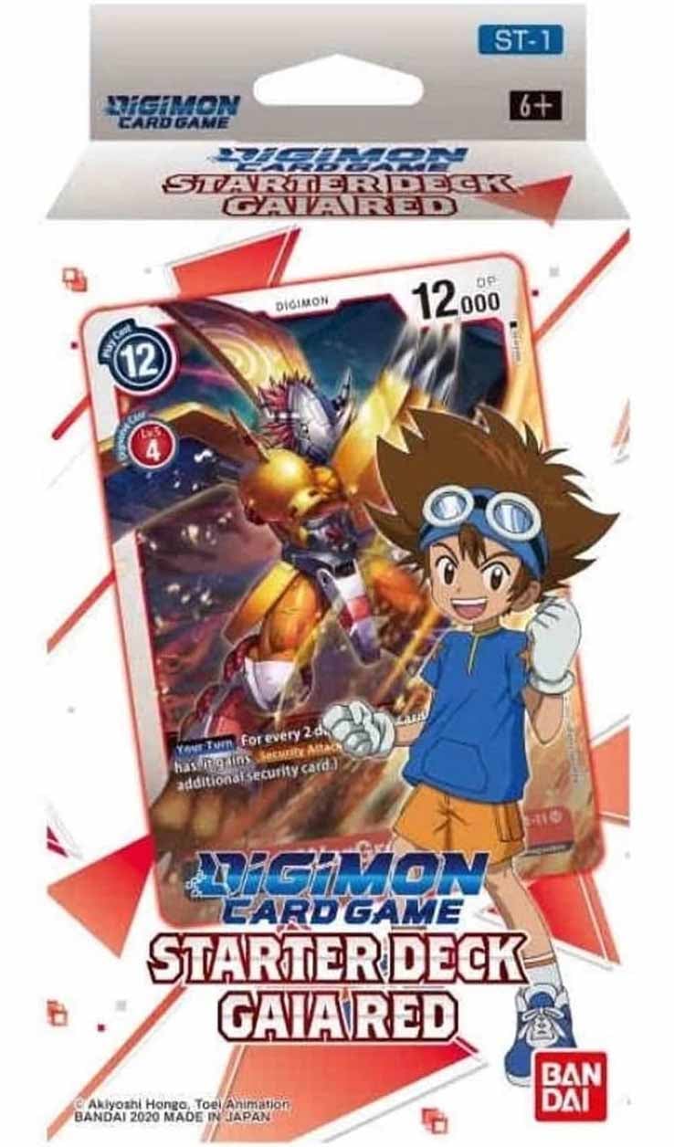 Starter Deck Gaia Red ST-1 - Digimon Card Game