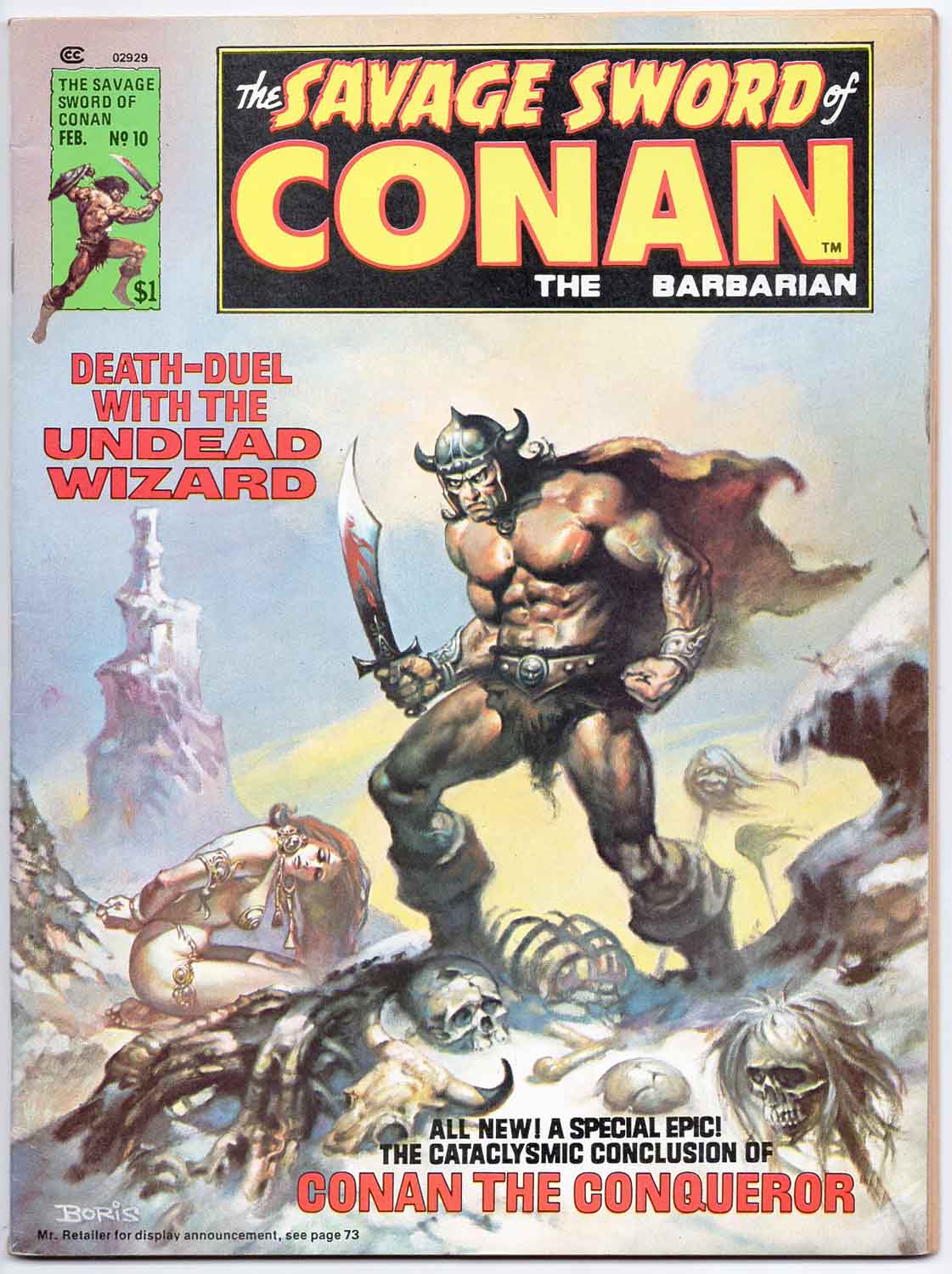 Savage Sword of Conan the Barbarian #10