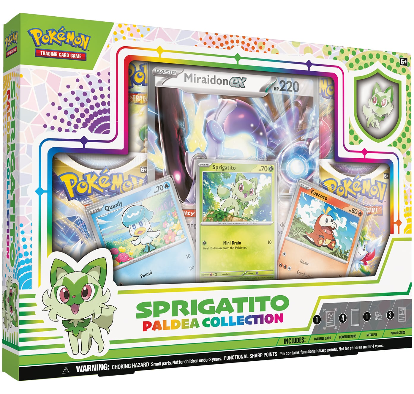 Pokémon Sprigatito Paldea Collection Box - EN