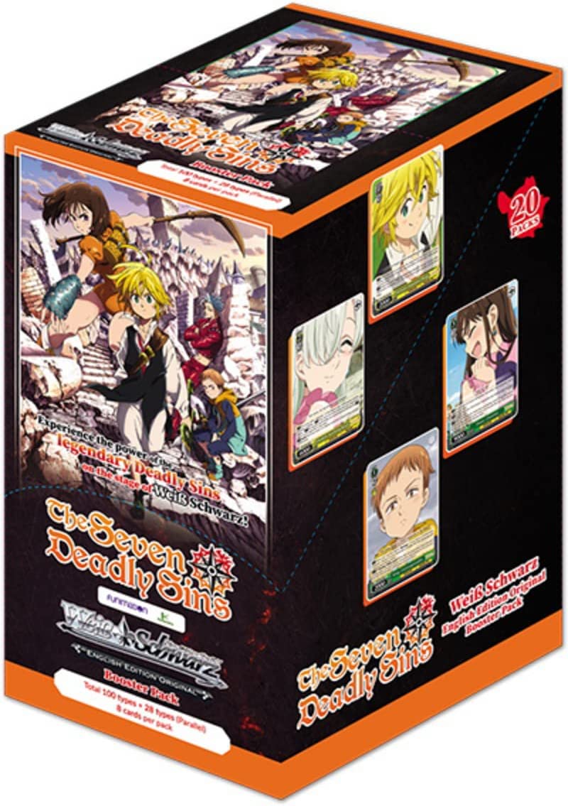 The Seven Deadly Sins Revival of The Commandments Booster Display - Weiss Schwarz TCG - EN