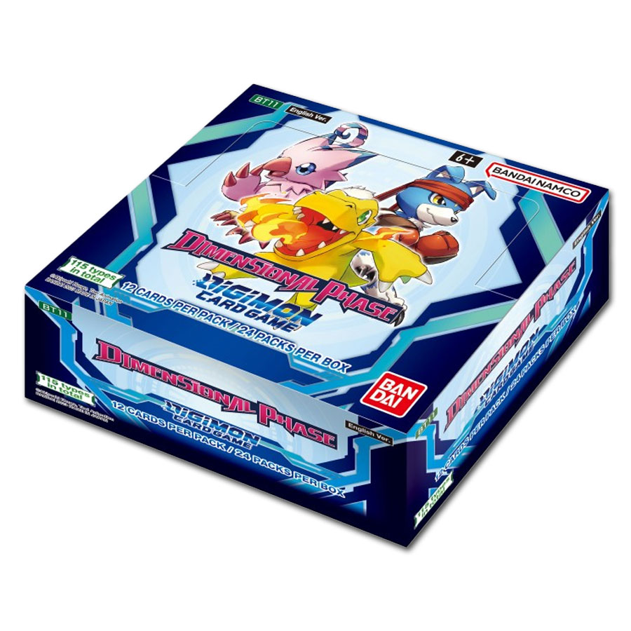 Dimensional Phase BT11 Booster Display - Digimon Card Game - EN