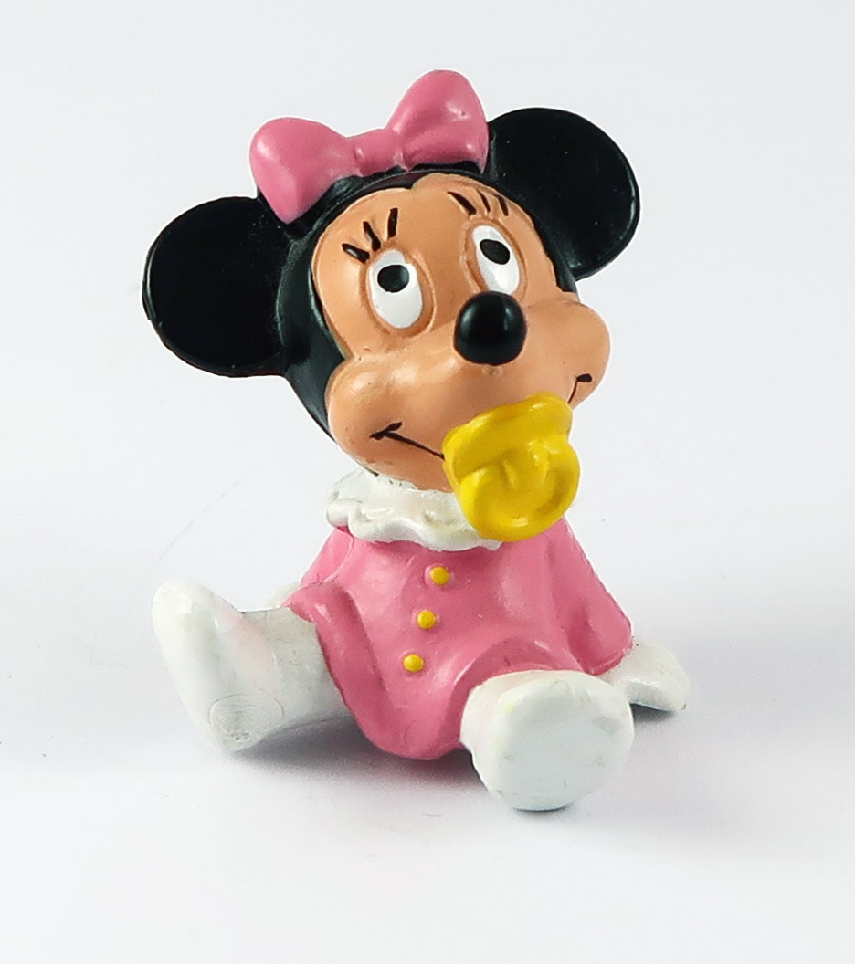 Minnie Maus mit Schnuller PVC Figur
