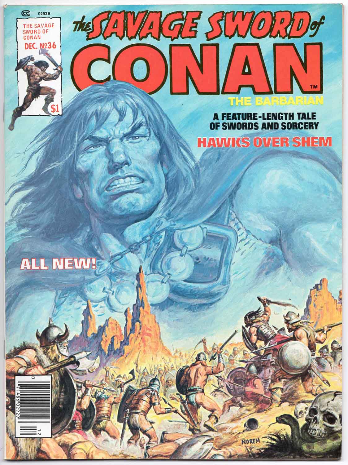 Savage Sword of Conan the Barbarian #36