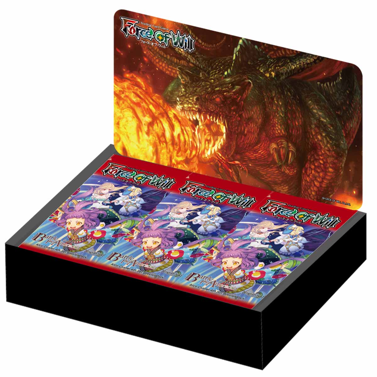 Force of Will Battle for Attoractia Chapter IV Booster Display