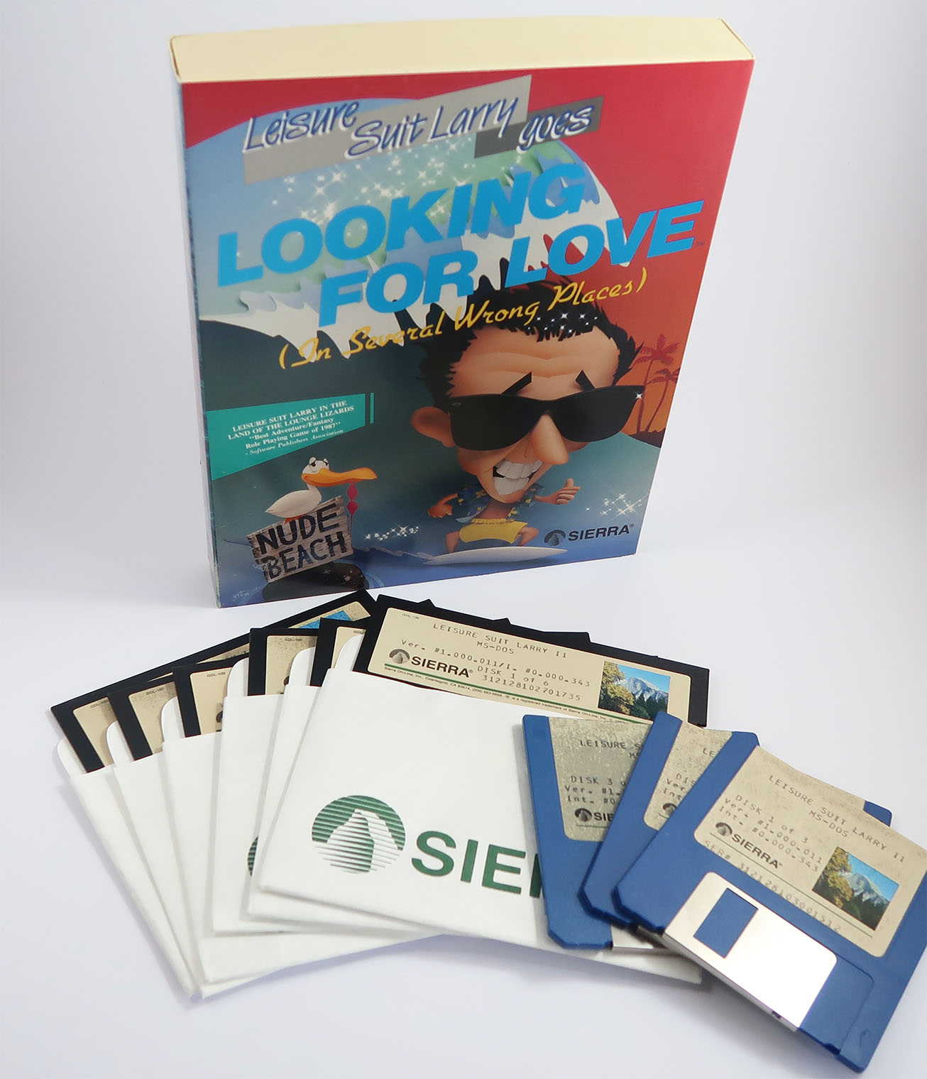 Leisure Suit Larry 2 Original PC Game 1988