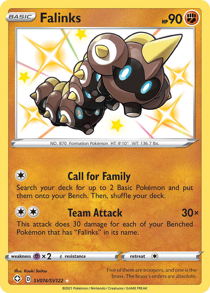 Falinks - SV074/SV94 - Pokémon TCG - Near Mint - EN