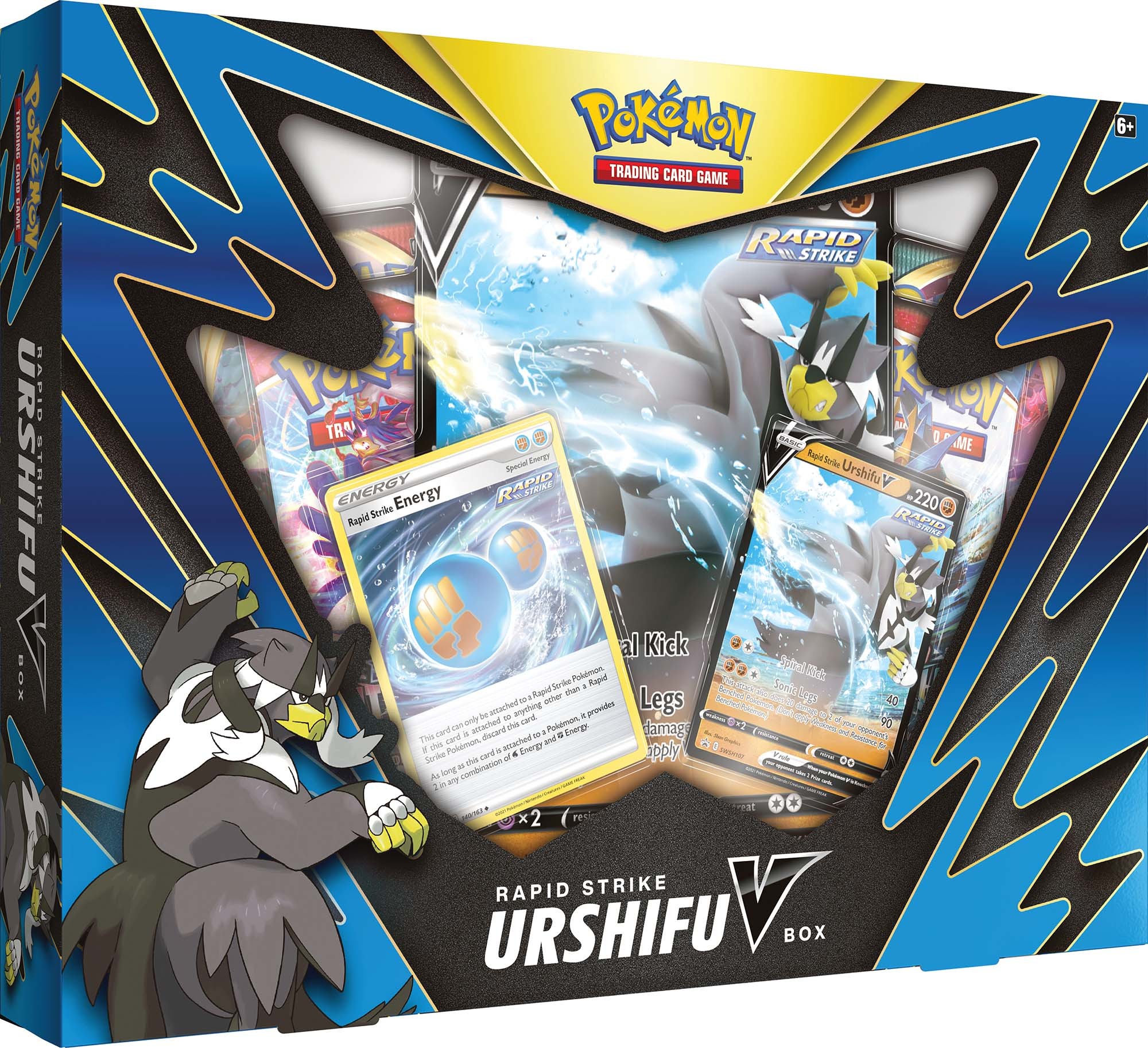 Pokémon Rapid Strike Urshifu V Collection Box - EN