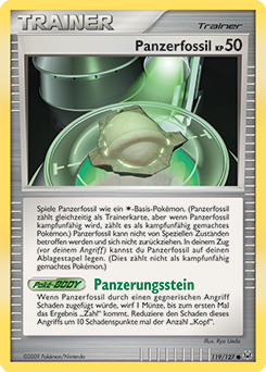 Panzerfossil - 119/127 - Pokemon TCG - Near Mint