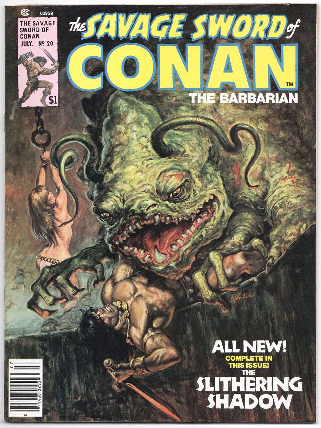 Savage Sword of Conan the Barbarian #20