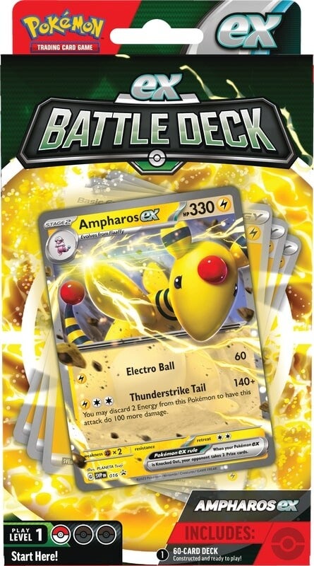 Pokémon TCG: Ampharos ex Battle Deck - EN