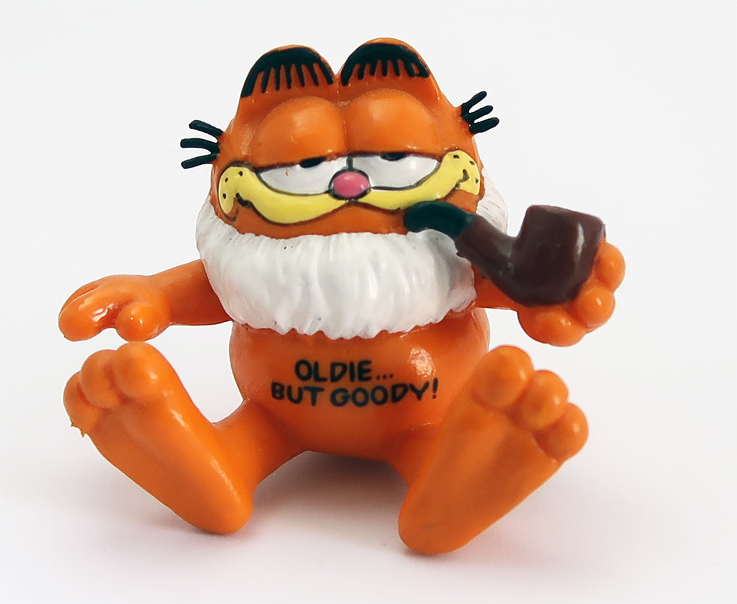 Garfield als Oldie PVC Figur