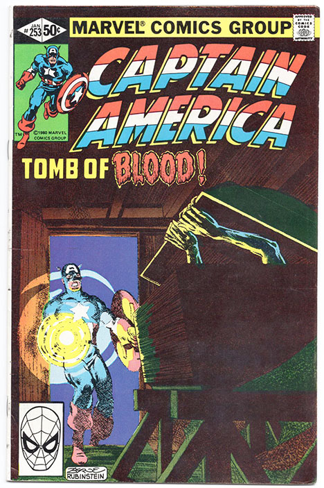 Captain America #253
