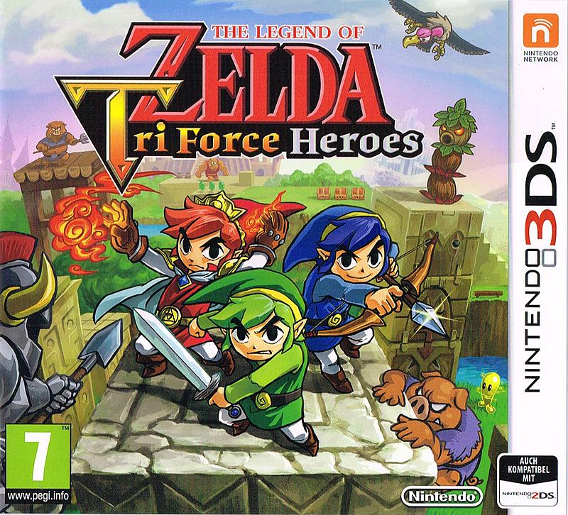 The Legend of Zelda Tri Force Heroes - Nintendo 3DS