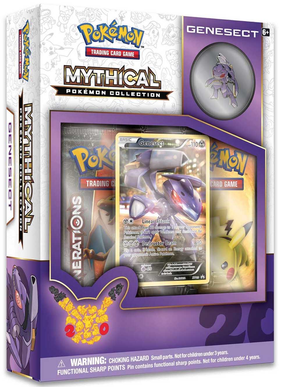 Pokémon Mythical Collection Genesect Box