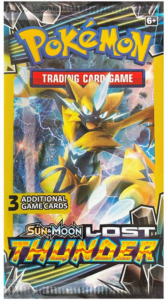 Pokémon Sun & Moon Lost Thunder 3-Pack Booster