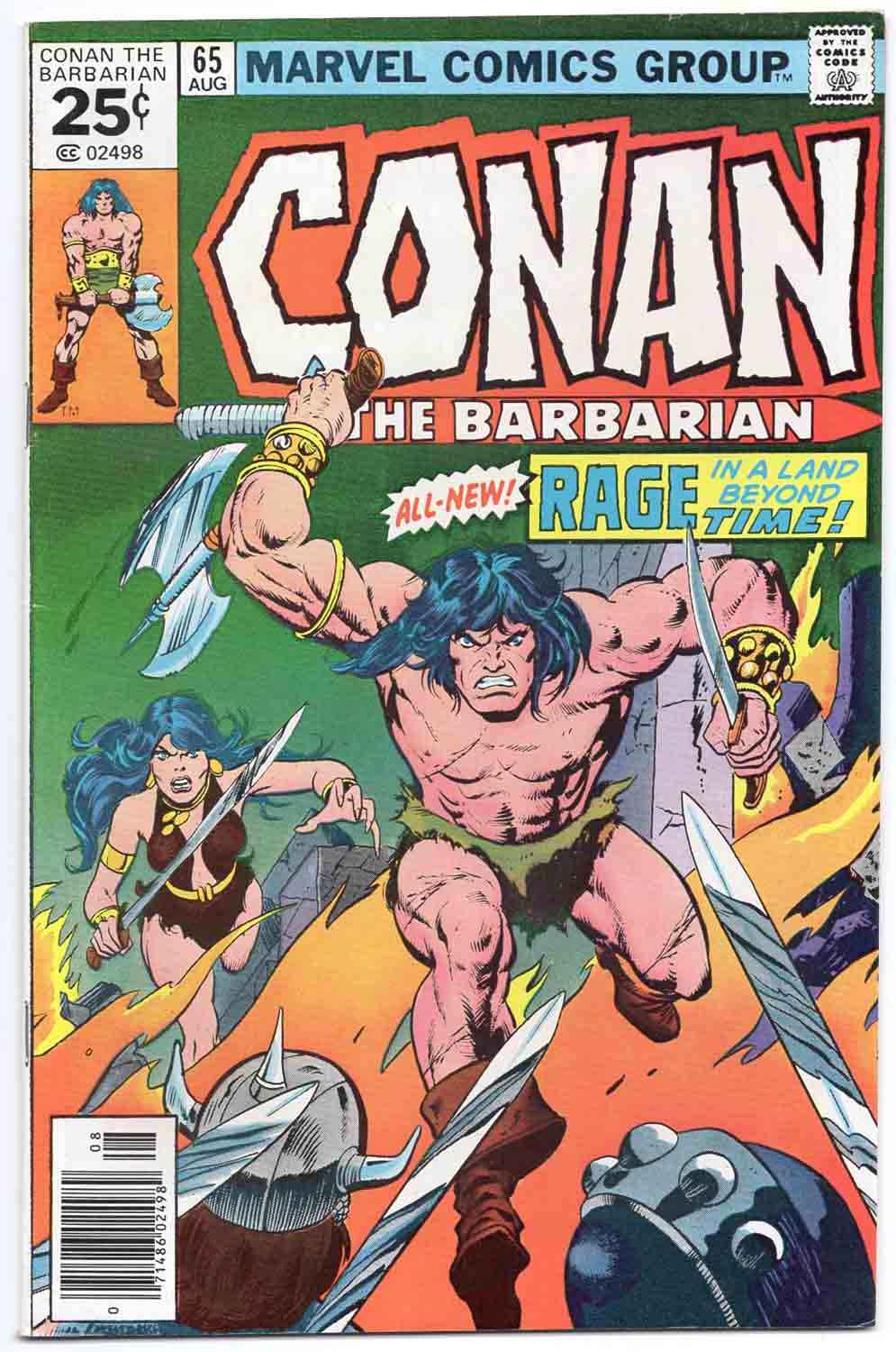Conan the Barbarian #65 MJI Variant