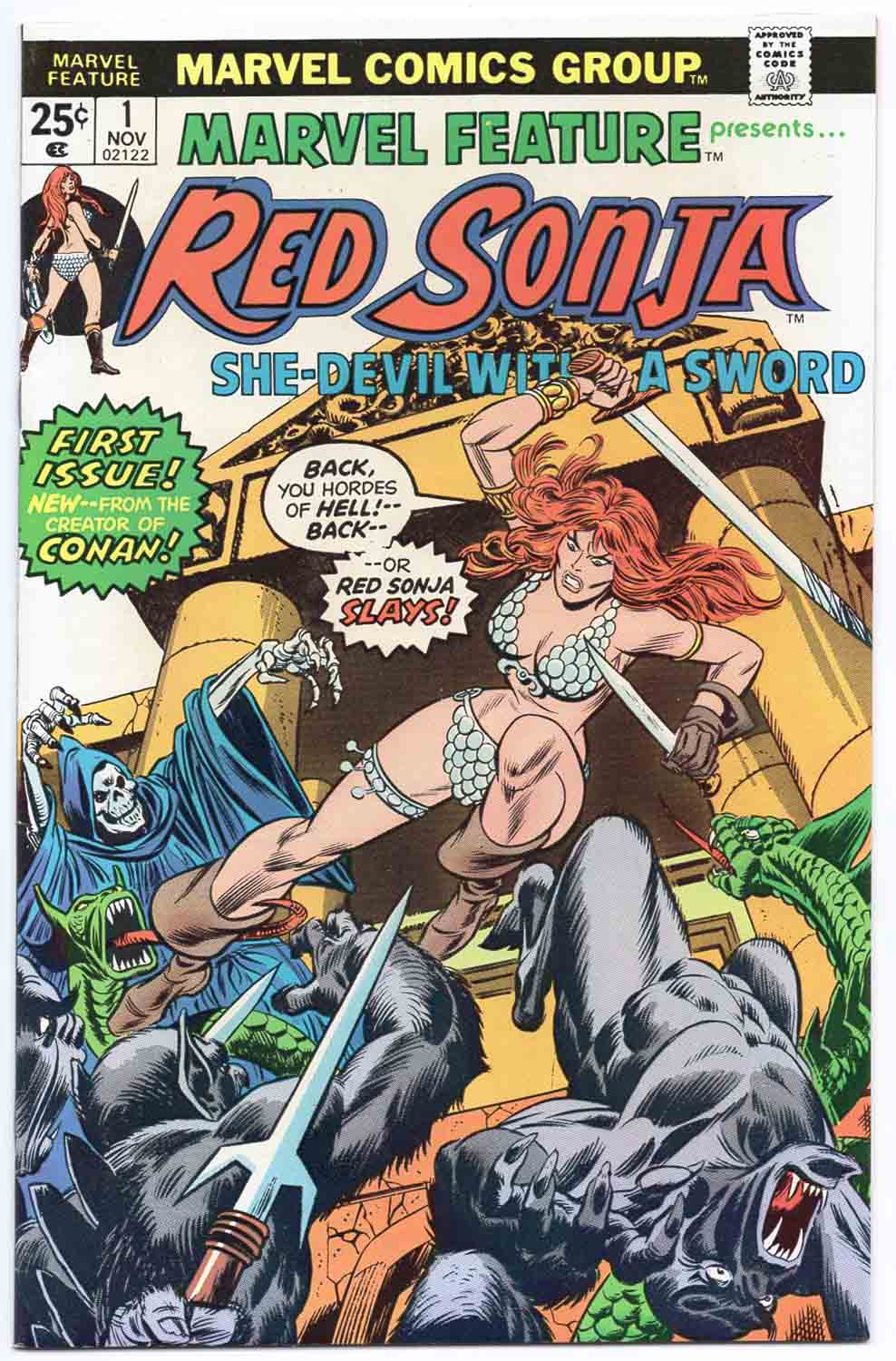Marvel Feature #1 Red Sonja