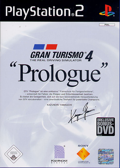 Gran Turismo 4 "Prologue" - PS2
