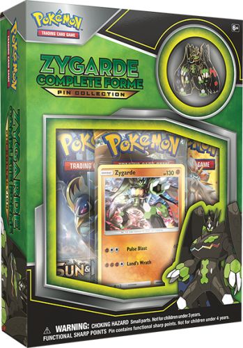 Pokémon Zygarde Complete Forme Pin Collection