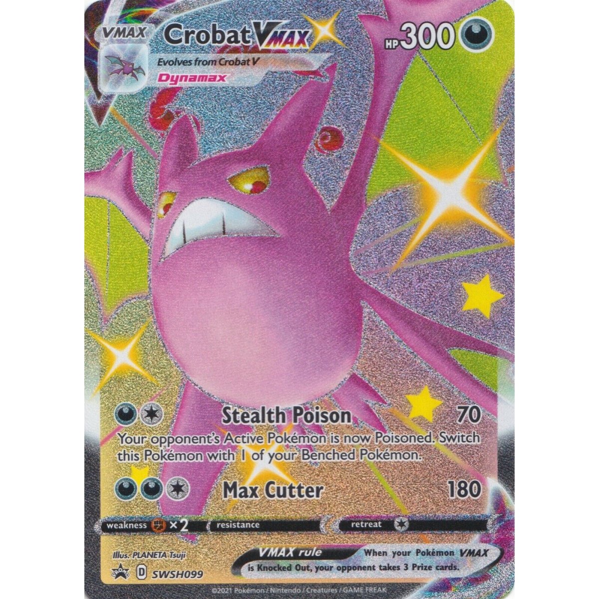 Crobat VMAX - SWSH099 - Pokémon TCG - EN
