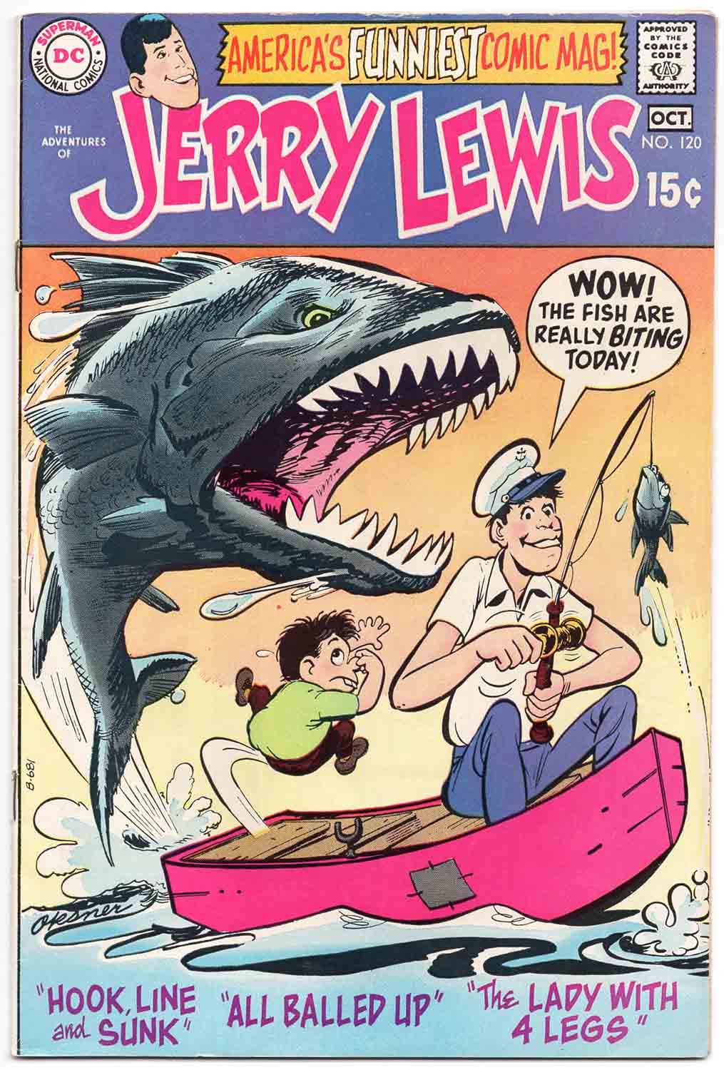Adventures of Jerry Lewis #120