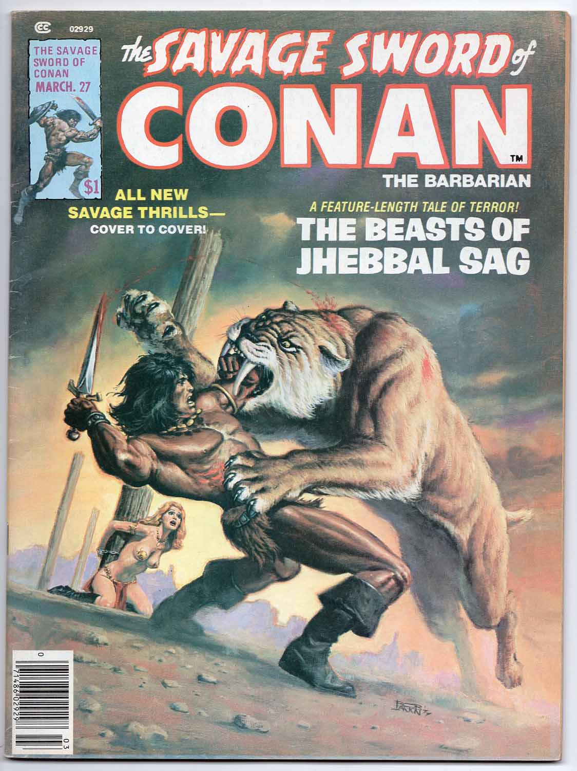 Savage Sword of Conan the Barbarian #27