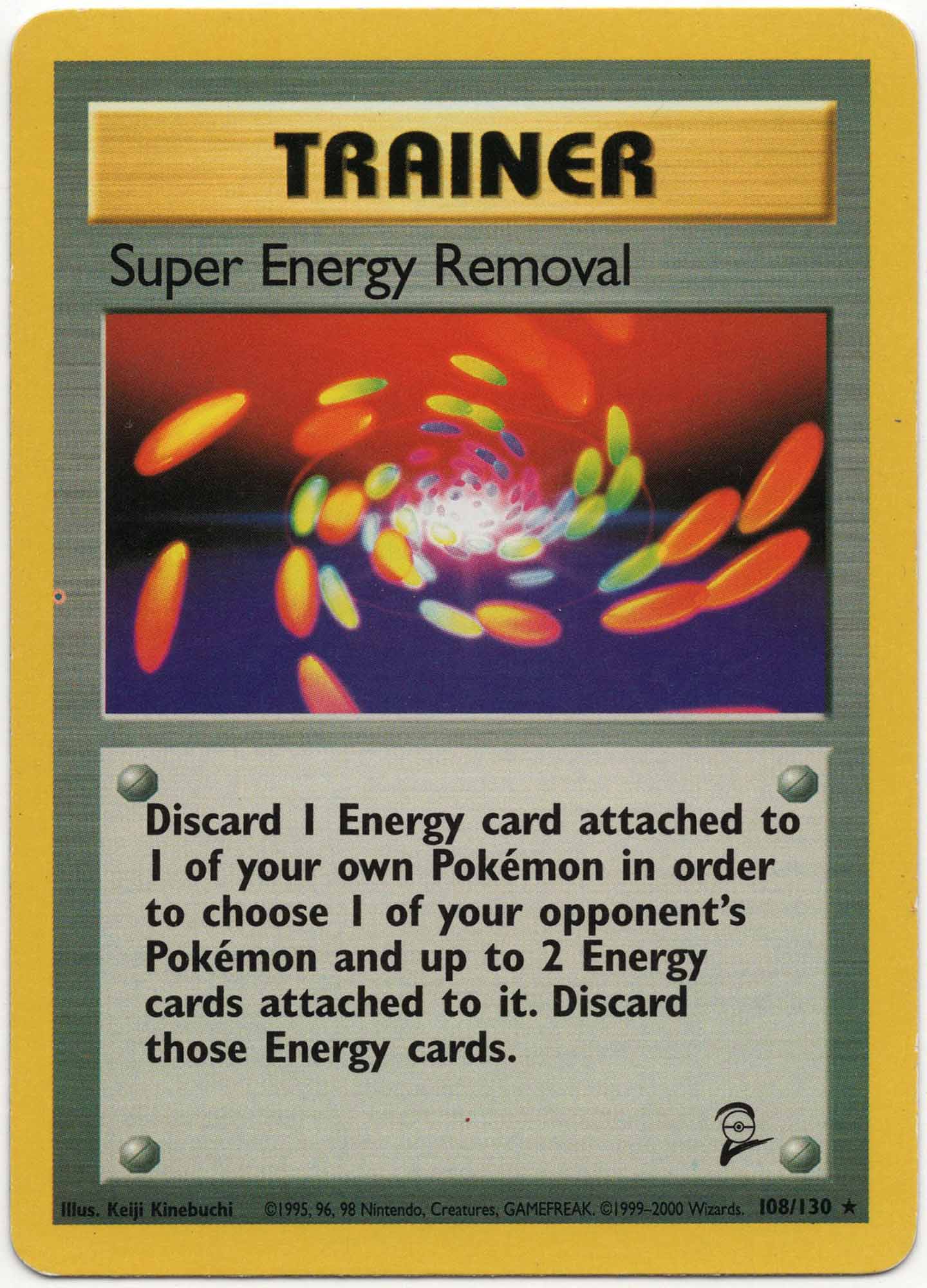 Super Energy Removal - 108/130 - Pokémon TCG