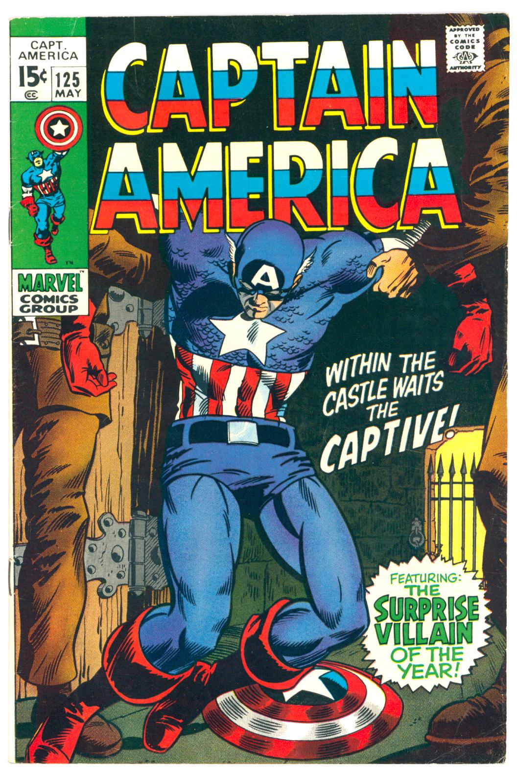 Captain America #125