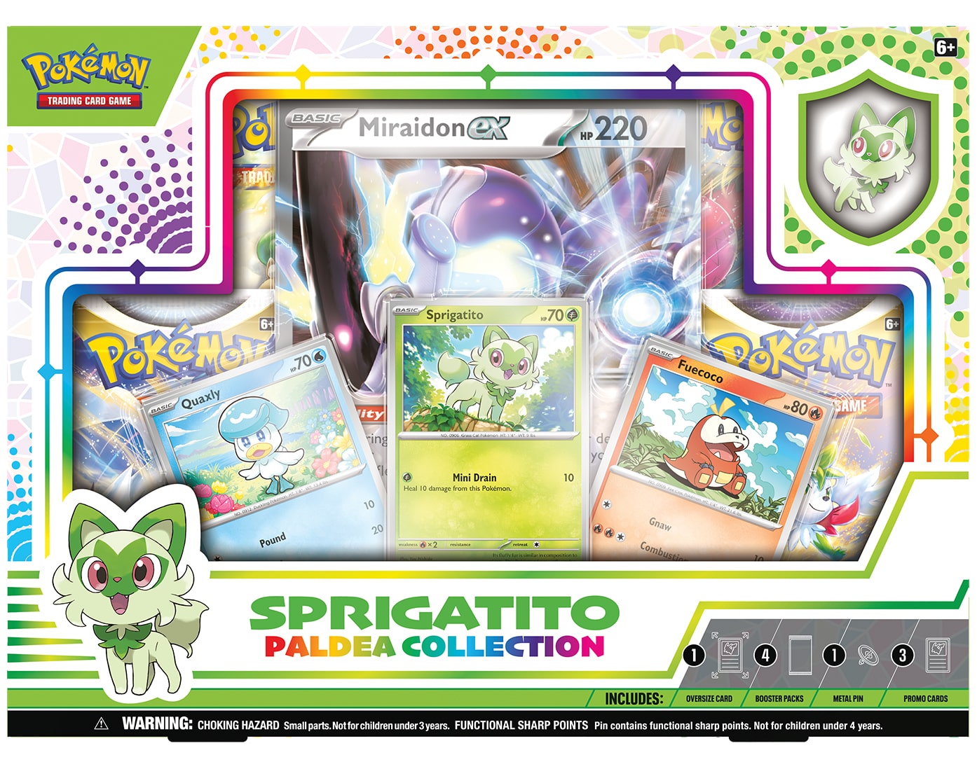 Pokémon Sprigatito Paldea Collection Box - EN