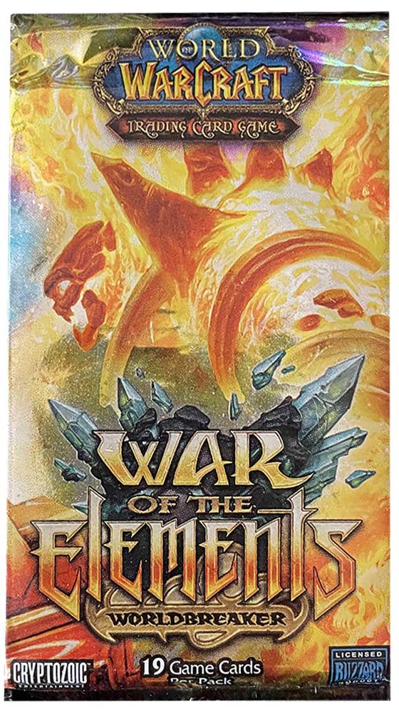 War of the Elements World of Warcraft TCG Booster Pack