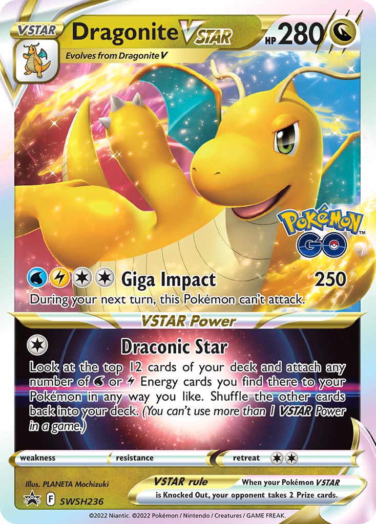 Dragonite VSTAR - SWSH236 - Pokémon TCG - Near Mint - EN