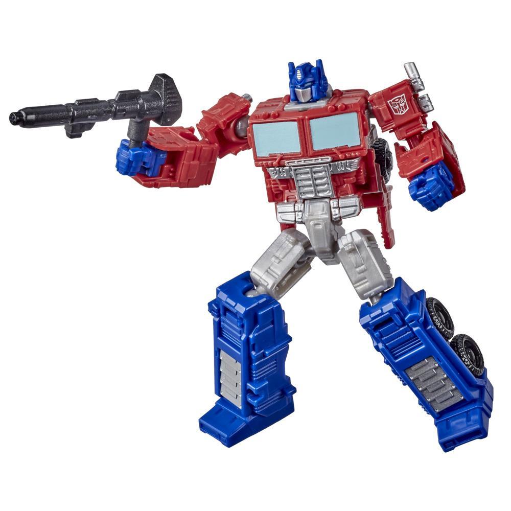Optimus Prime Transformers Generations War for Cybertron: Kingdom Core-Klasse WFC-K1 Action-Figur
