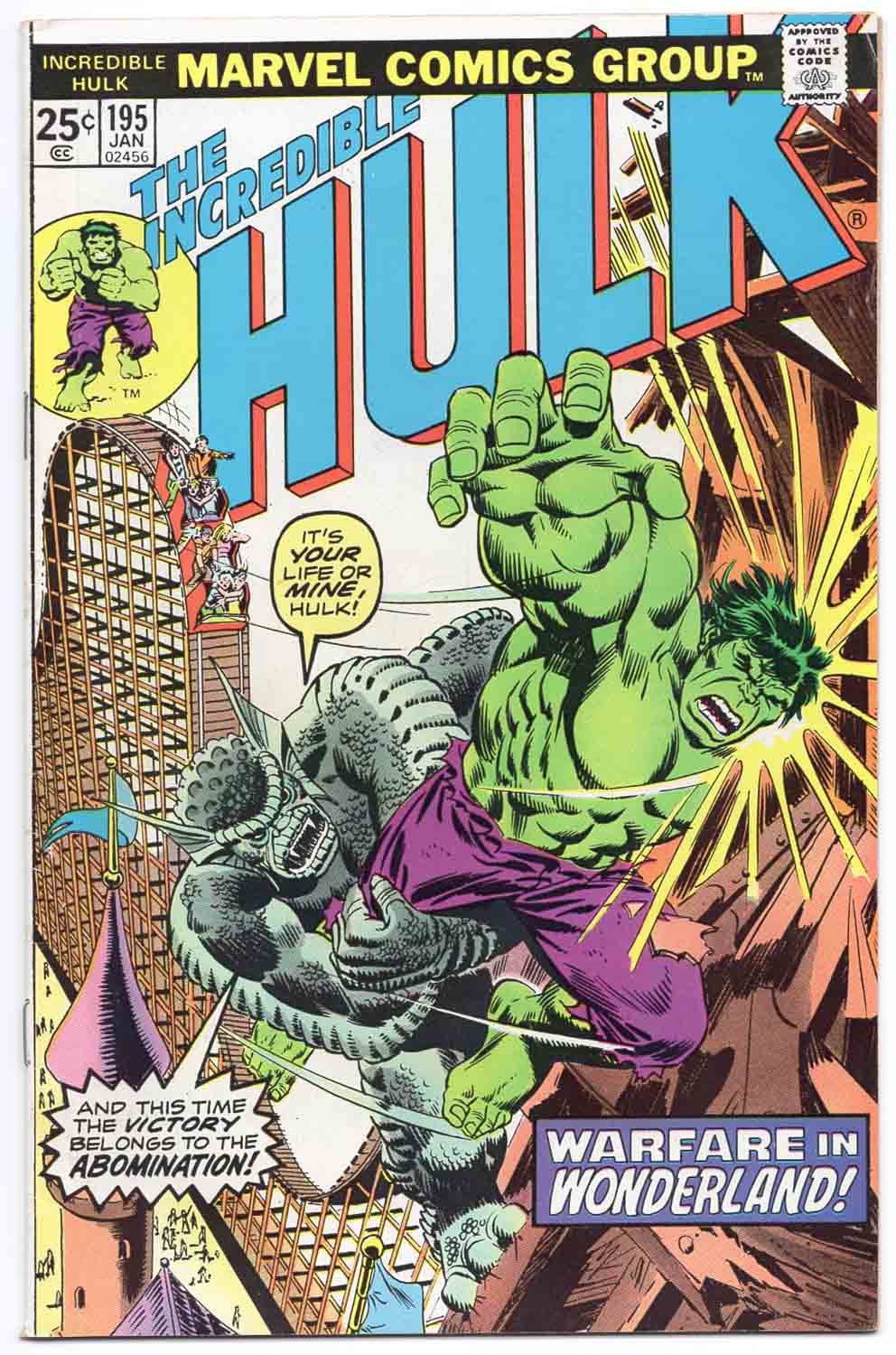 Incredible Hulk #195