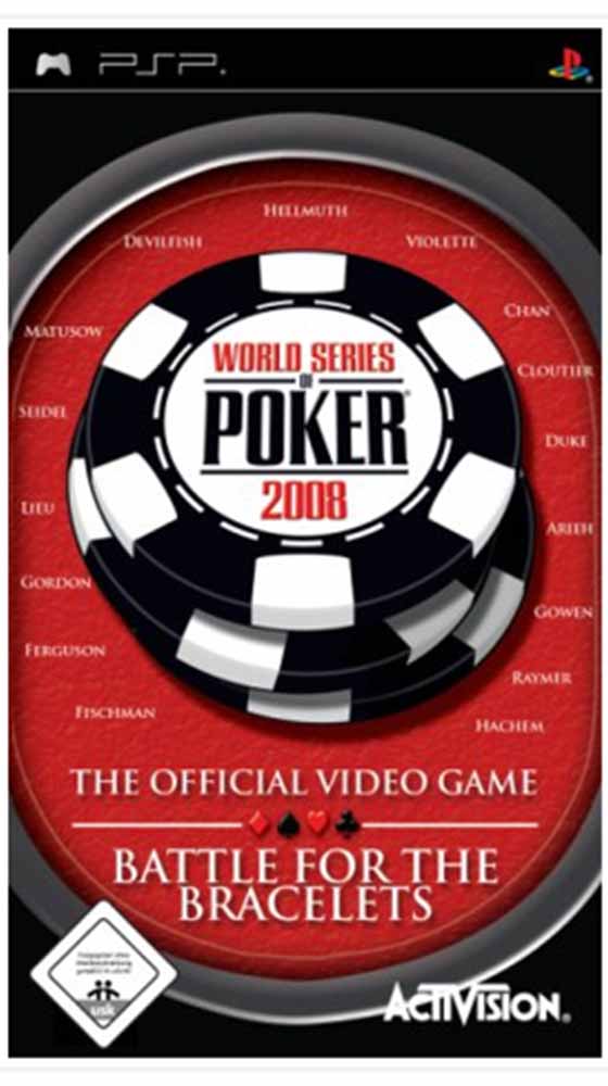 World Series of Poker 2008 - Battle For The Bracelets - PSP