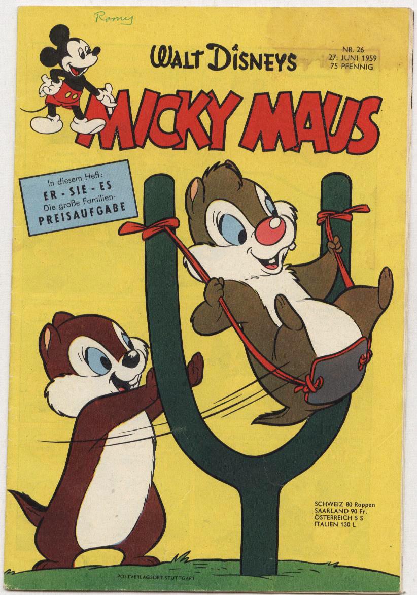 Micky Maus 1959 #26