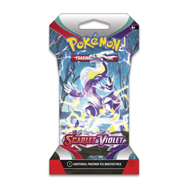 Pokémon TCG: Scarlet & Violet Sleeved Booster Pack (10 Cards) - EN